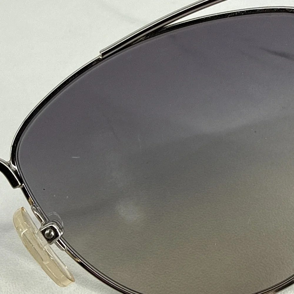 Michael Kors Gold Cat Eye Sunglasses Brown Lens MK1035 St. Lucia Case Luxury
